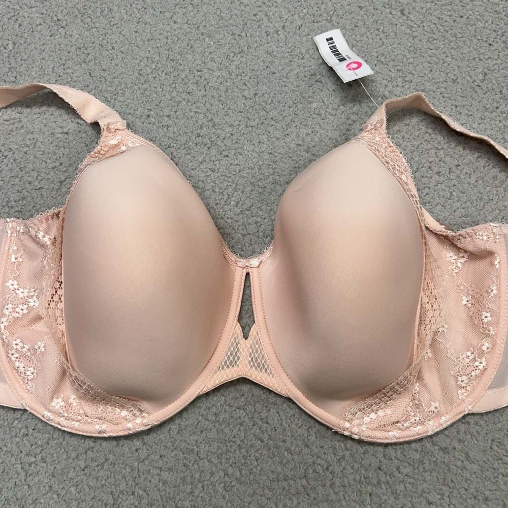 Elomi Bra 42K T-Shirt Bra EL4383 Charley Bandless Spacer Molded Bra